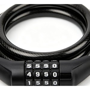 Coiled Combination Cable Lock