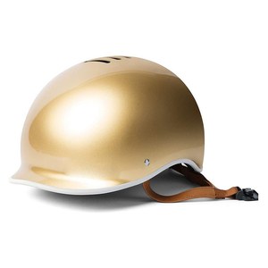 Gold Urban Cycling Helmet - Main product image