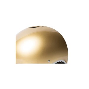 Gold Urban Cycling Helmet - Shell profile detail