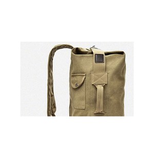 Roll-Top Cycling Backpack - Top and shoulder detail